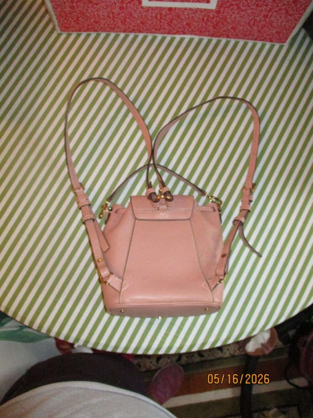 Tory Burch Thea Mini Bucket Back-Pack - Picture 12 of 12